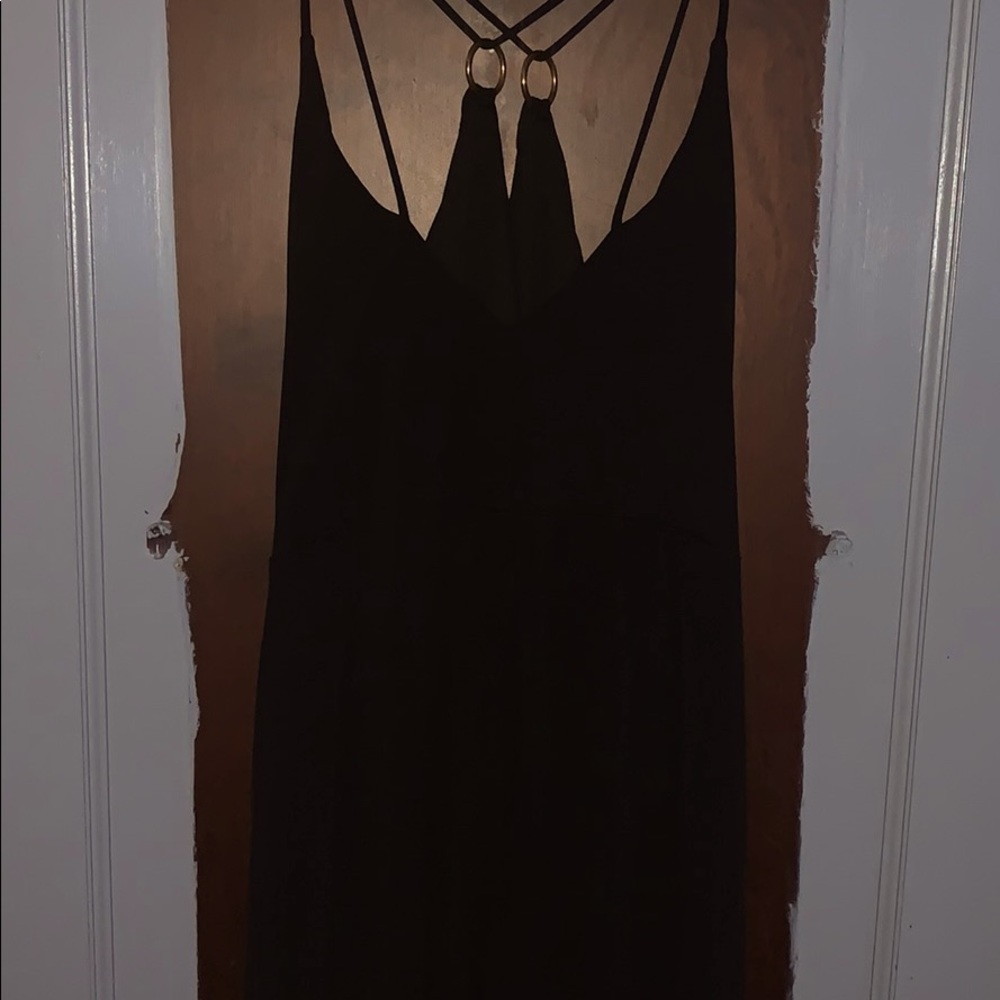 (XL) Black Jumpsuit